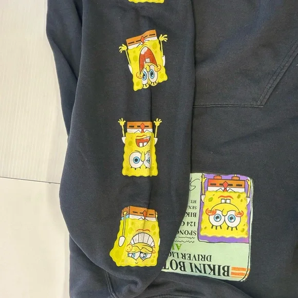 SpongeBob SquarePants Navy Hoodie for Kids - Picture 3 of 6